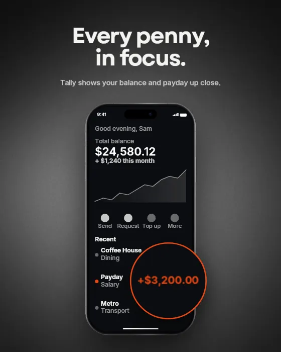 Magnifier on the details, app showcase template