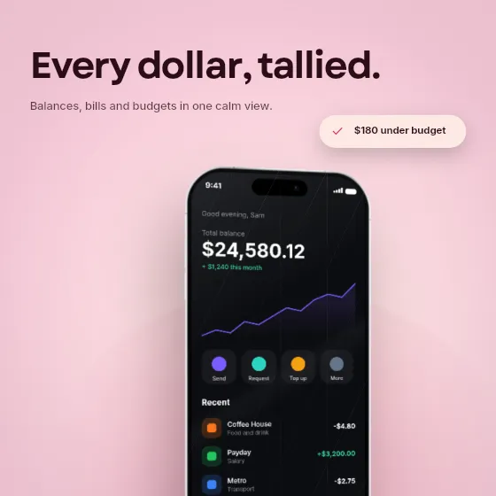 Phone turntable, app showcase template
