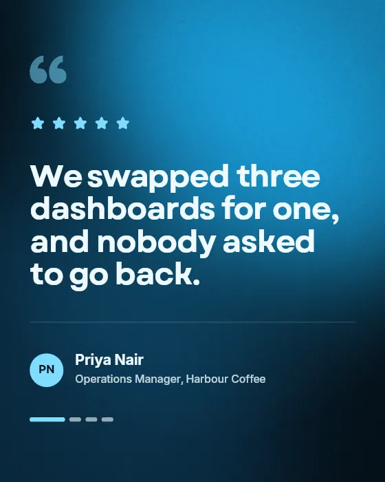 Quote carousel, cards template