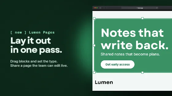 Layout editor, website template